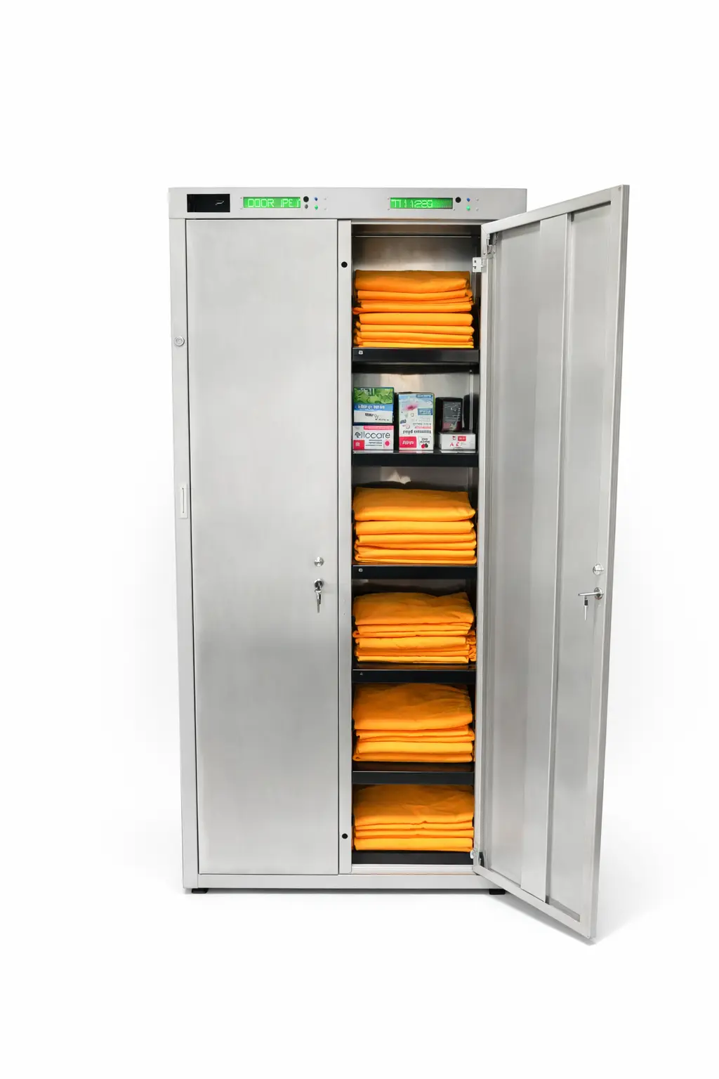 FlowTex RBC2 Innenraum - Edelstahlregale